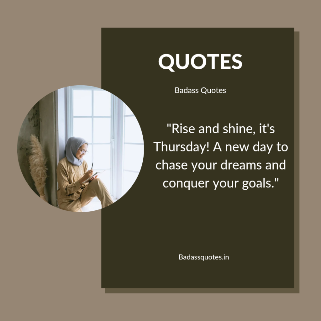 thursday morning quotes