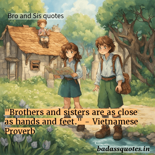 Bro and Sis quotes