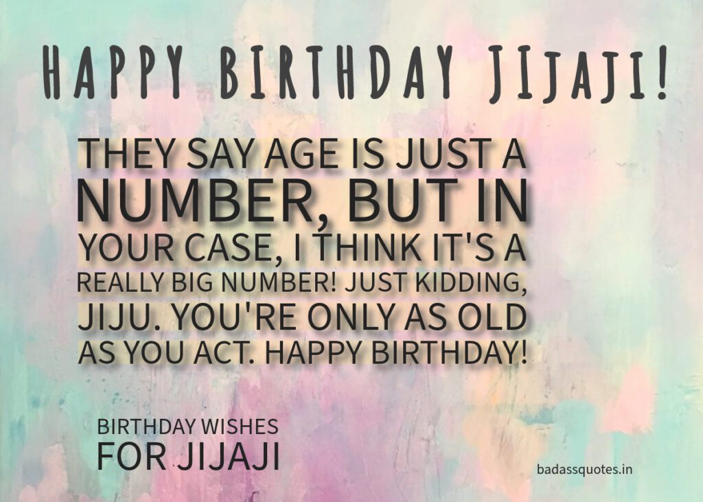 Birthday wishes for jijaji