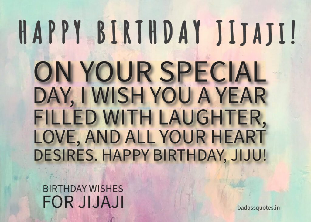 50+ Birthday wishes for jijaji