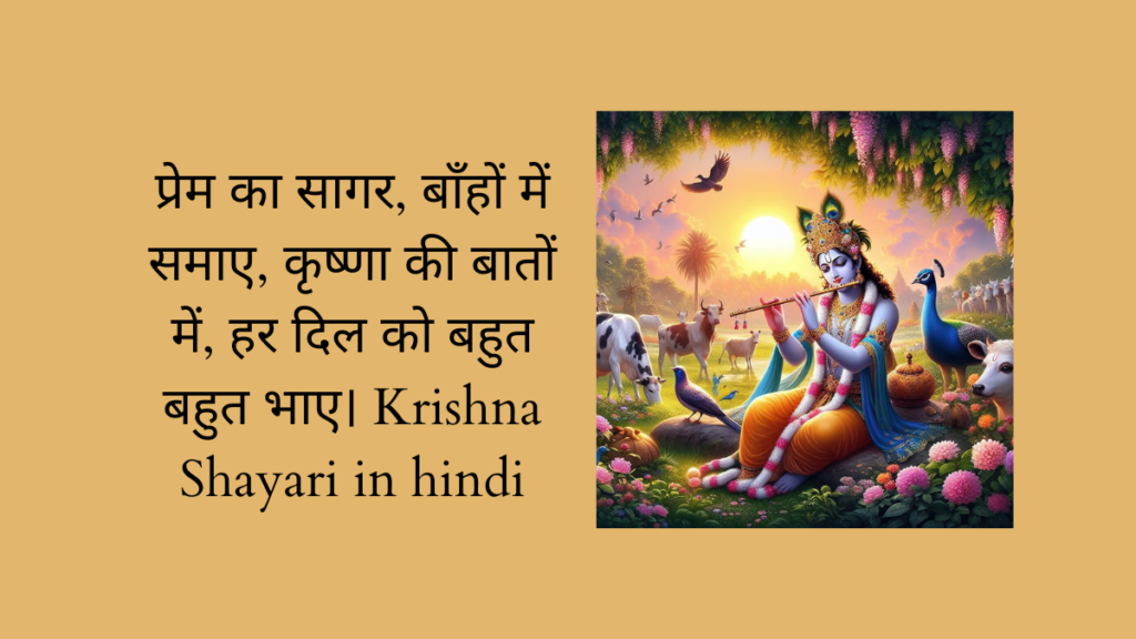 Krishna Shayari in Hindi