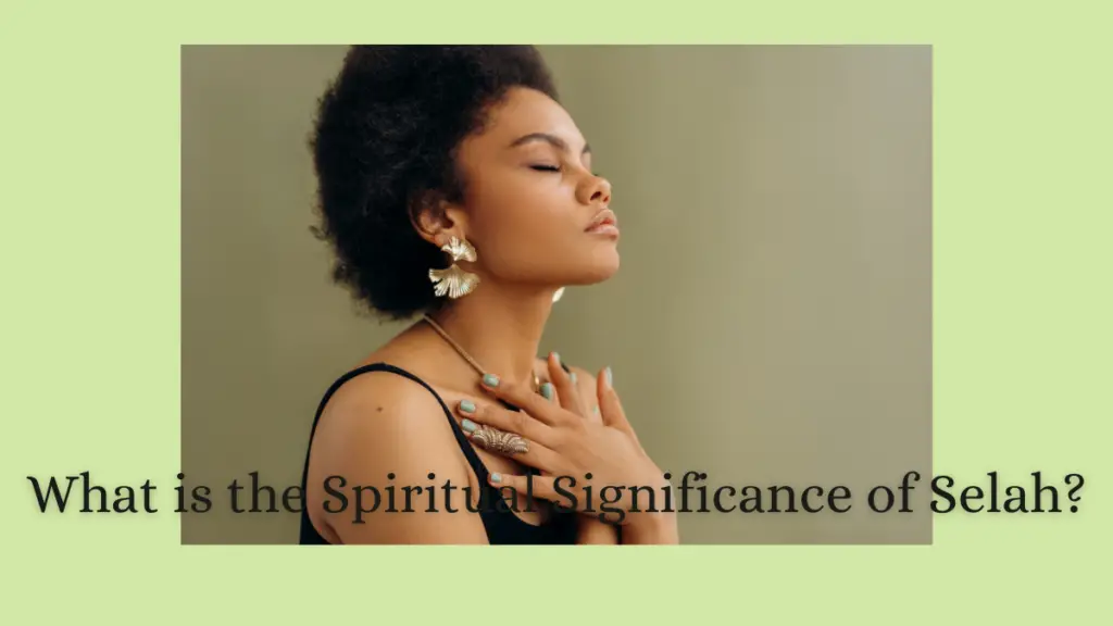 Spiritual Significance of Selah