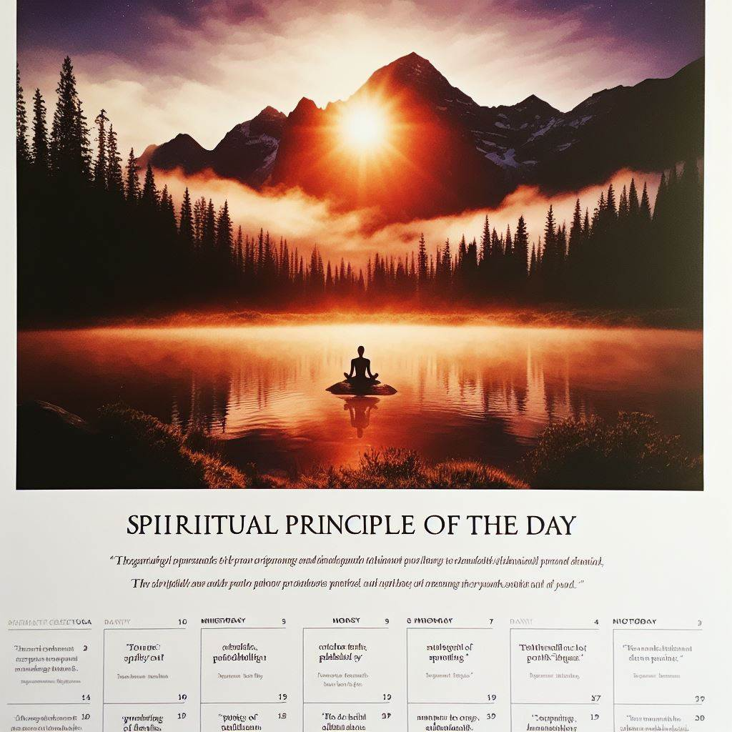 spiritual principle a day